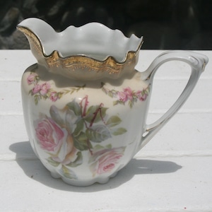 RARE Wheellock Trade 1 Mark Prussia Germany Creamer  Circa  1880&#39;s - 1900&#39;s  #84