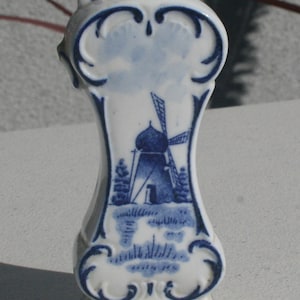 Royal Delft Holland cello mini  vase #24