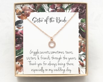 Sister Of The Bride Gift / Gift For Sister Of Bride / Gift For Sister Of The Bride / Sister Of Bride Gift / Gift For Sister /Sister Of Bride