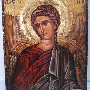 Angel of the Lord-angel of God Greek Byzantine Antique Style Icons - Etsy