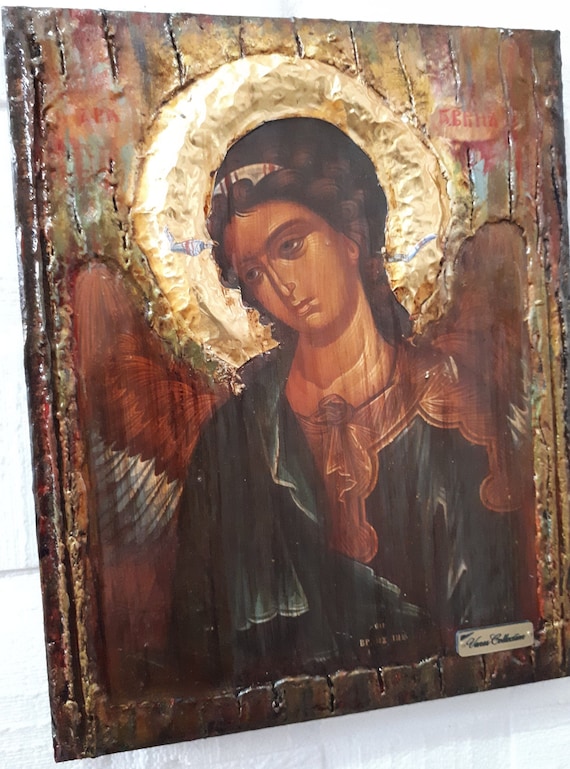 Saint St. Archangel Gabriel Holy Archistrategos Orthodox Greek Byzantine Icons