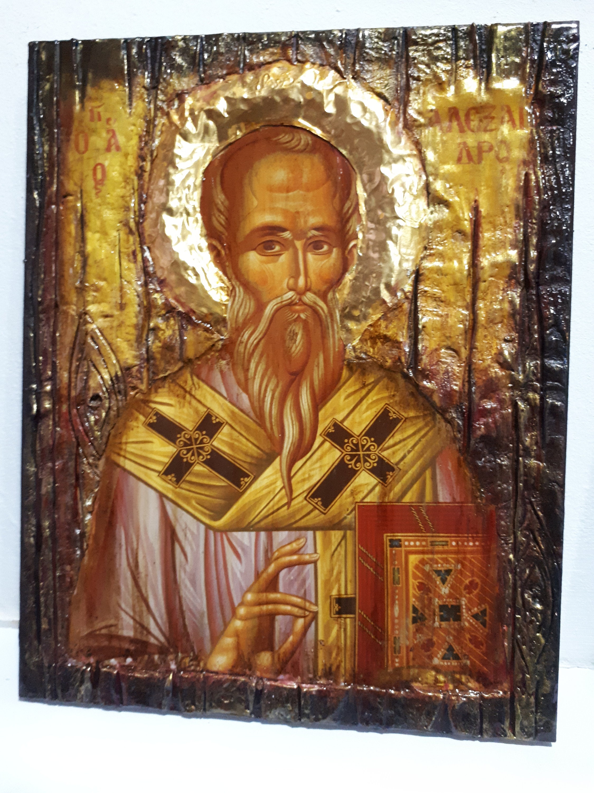 Saint St Alexander Alexandros Patriarch Of Constantinople Icon Christian Orthodox Byzantine Icons