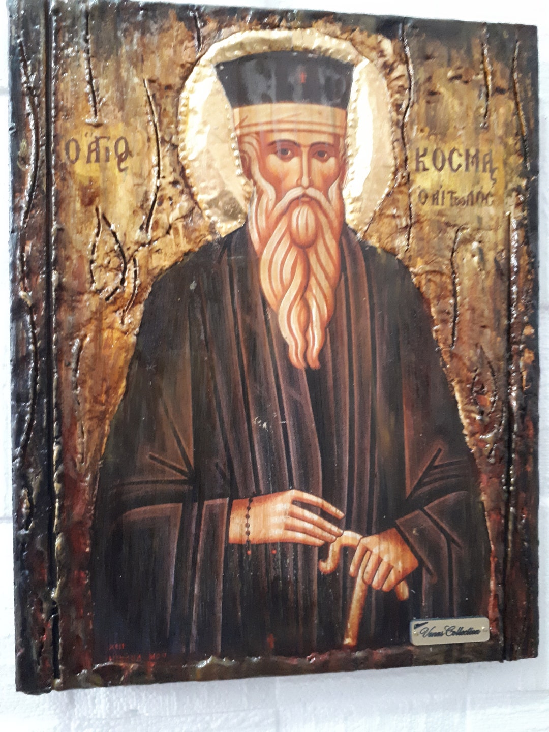 St Cosmas the Aetoliancosmas Aitoloskosmas Icon-orthodox - Etsy