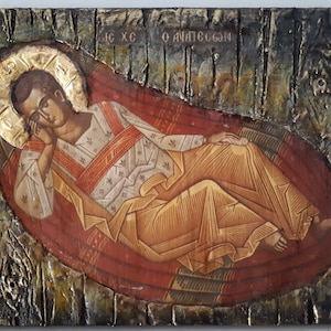 Jesus Christ Anapeson Icon-Orthodox Religious Greek Byzantine Icons