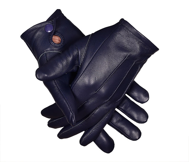 Men Leather Costume Dress Glove Unlined Medieval Victorian Steampunk