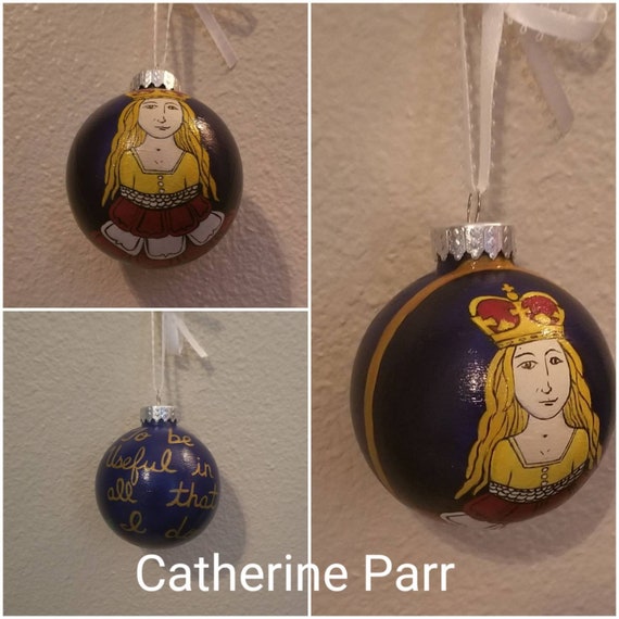 Six Wives Hand Painted Ornaments