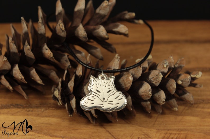 Fox hand made unique Sterling Silver 925