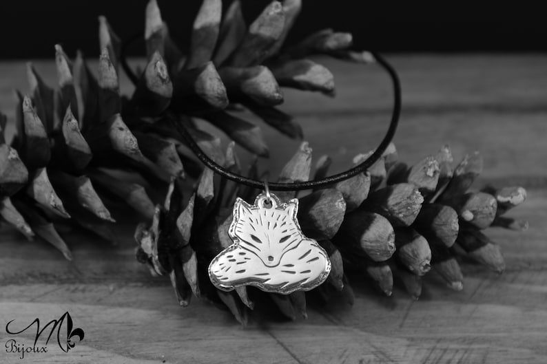 Fox hand made unique Sterling Silver 925