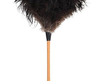 GM Ostrich Feather Duster Sizes: 14, 16, 22, 28 Inches Feather Color Black