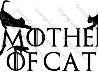 Download Mother Of Cats Svg Etsy