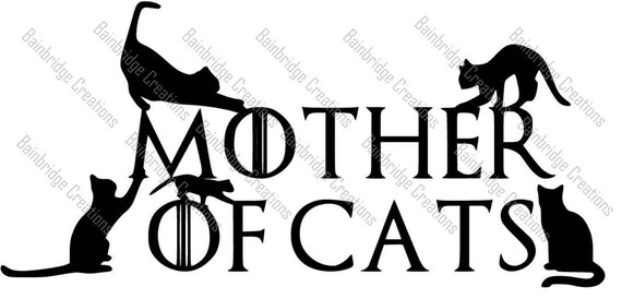 Download Mother Of Cats Svg Download File Etsy