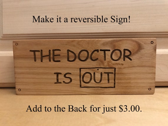 The Doctor Is In Wooden Block Charlie Brown Peanuts Wooden Etsy