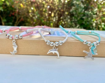 Mermaid & Dolphin Friendship Bracelet Making Kits