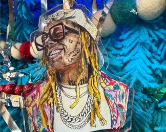 Acrylic Lil' Wayne Ornament