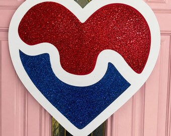 Heart of the River Door Hanger