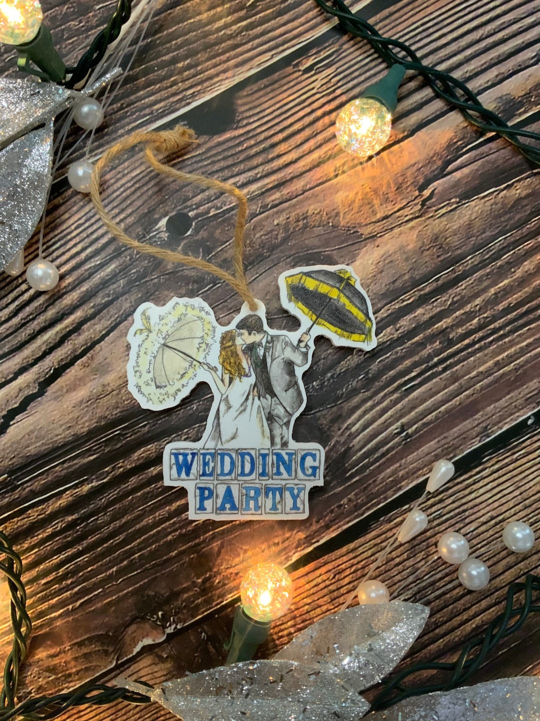Wedding Party Ornament - Etsy