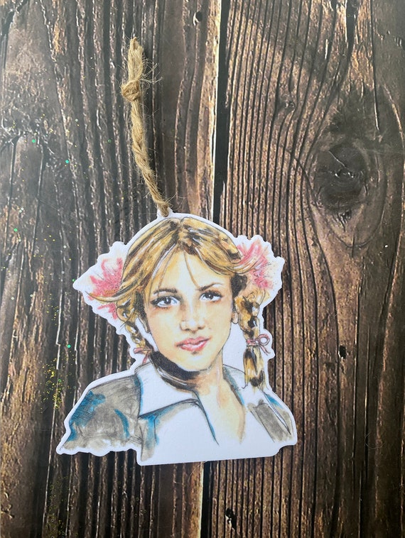 Britney Spears ガラス　クリスマス　ブリトニー　オーナメント Britney Spears Ornament - Etsy