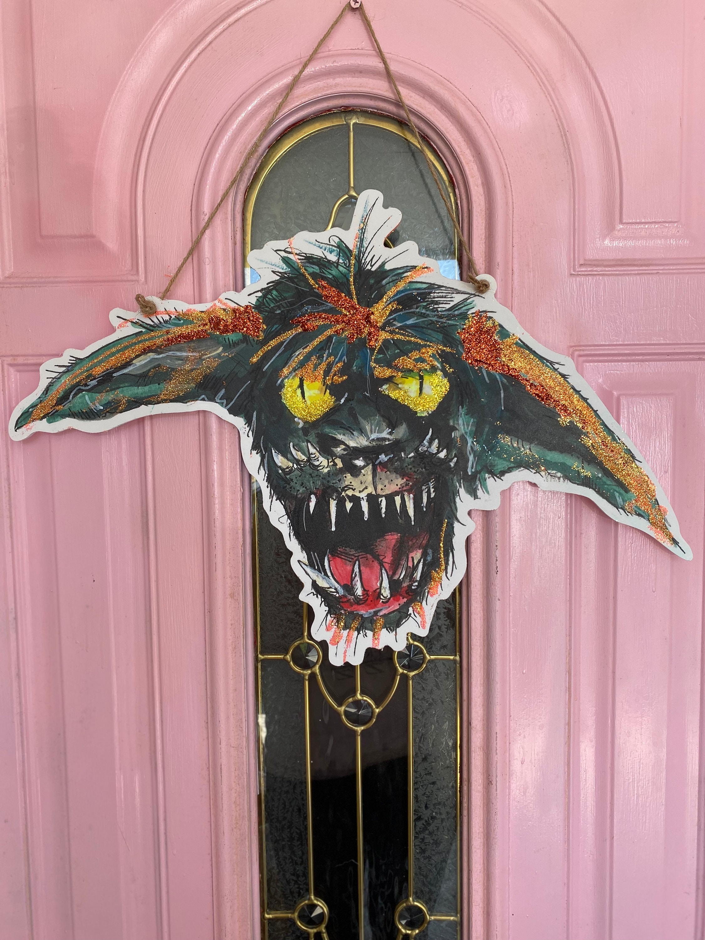 Rougaroo From the Zoo Door Hanger: New Orleans Art, New Orleans