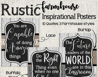 Classroom Posters Etsy