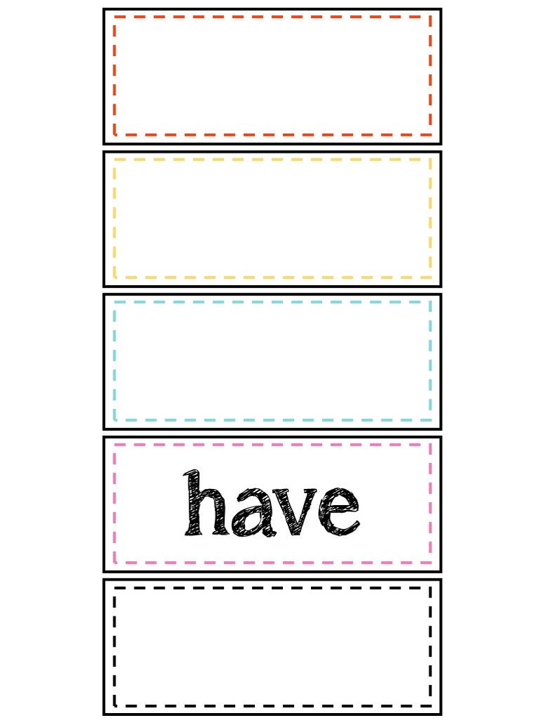 Rainbow Chevron Word Wall Classroom Set | Banner and Editable Cards ...