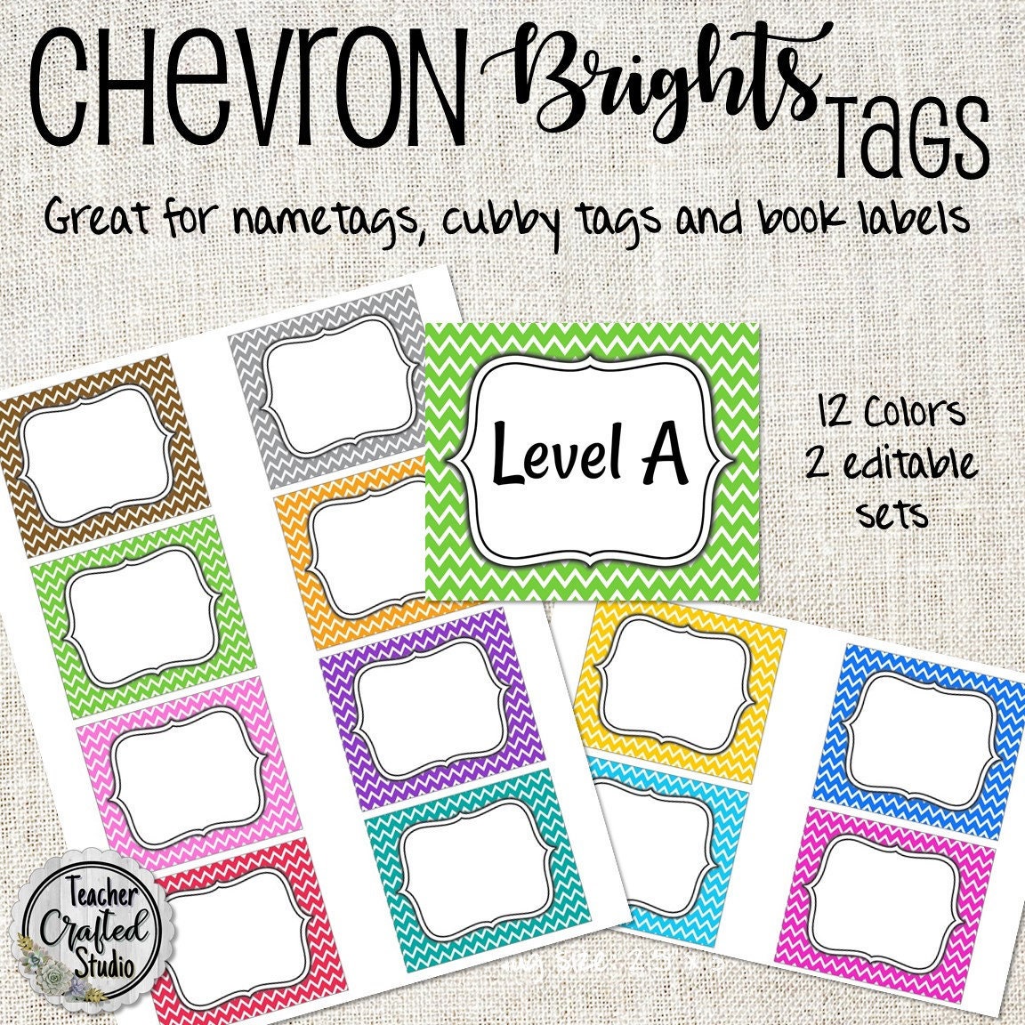 Printable Chevron Brights s Editable Organizational s Etsy Printable Chevron Brights s Editable Organizational s Etsy