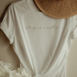 Strong As A Mother T-Shirt, Strong Mom, Mothers Day T-Shirt, Mothers Day Gift.