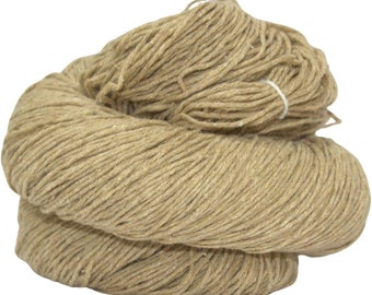 May include: A large ball of natural brown twine or string. The twine is tightly wound and ready for use in crafts, gardening, or other projects.