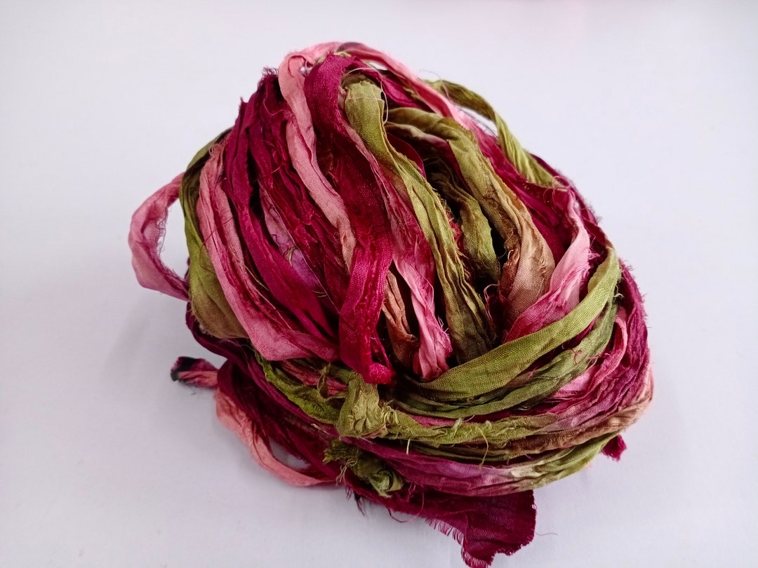 Sari Silk Ribbon Super Bulky Yarn