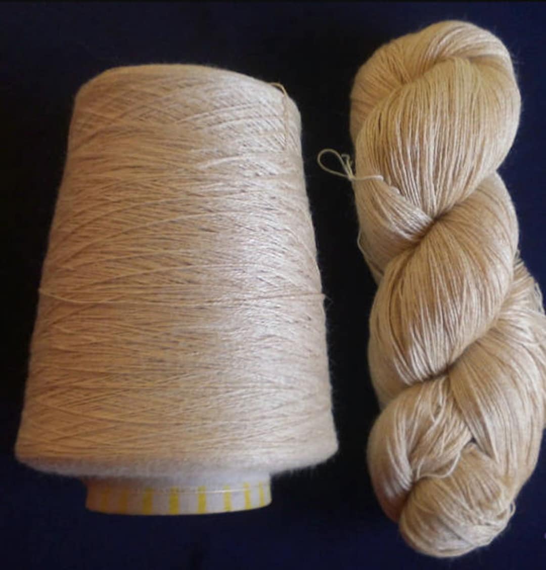  Knitsilk 3 Ply 100% Mulberry Silk Lace Weight Yarn, Perfect  for Knitting & Crocheting and Weaving