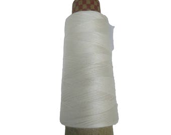 Knitsilk Wool, Cotton and Silk Blended Yarn (2 ply 2/60's) - 50 Grams White