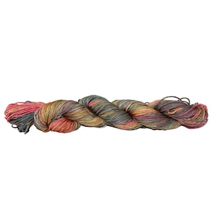 Pure Mulberry Silk yarn 3 ply - 260 yards - 50 Gms - Unicorn - knitting, crochet, tatting, jewellery making, sock yarn, DK ,Fair Trade