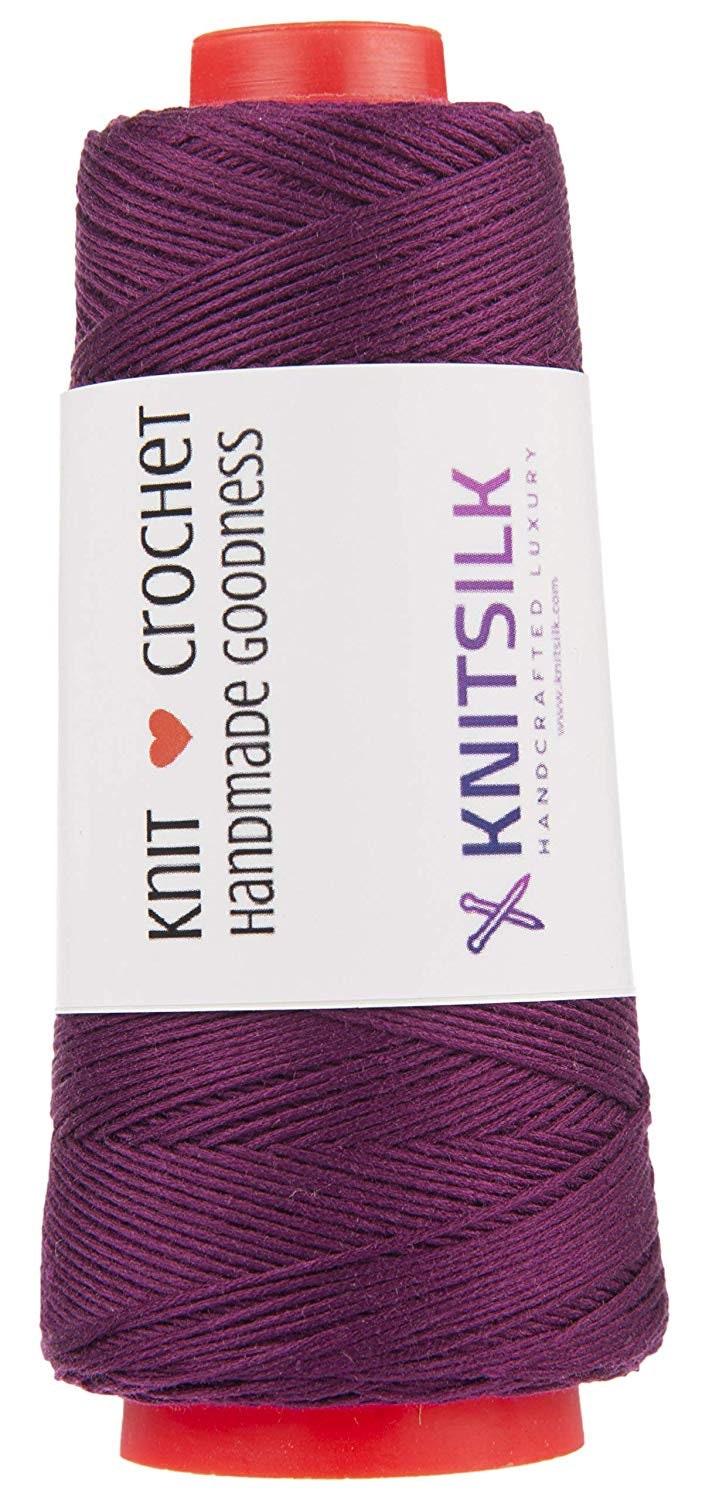 Knitsilk 3 Ply 100% Mulberry Silk Lace Weight Yarn | Perfect for Knitting &  Crocheting and Weaving | Premium Quality Silk Yarn for Luxurious Creating