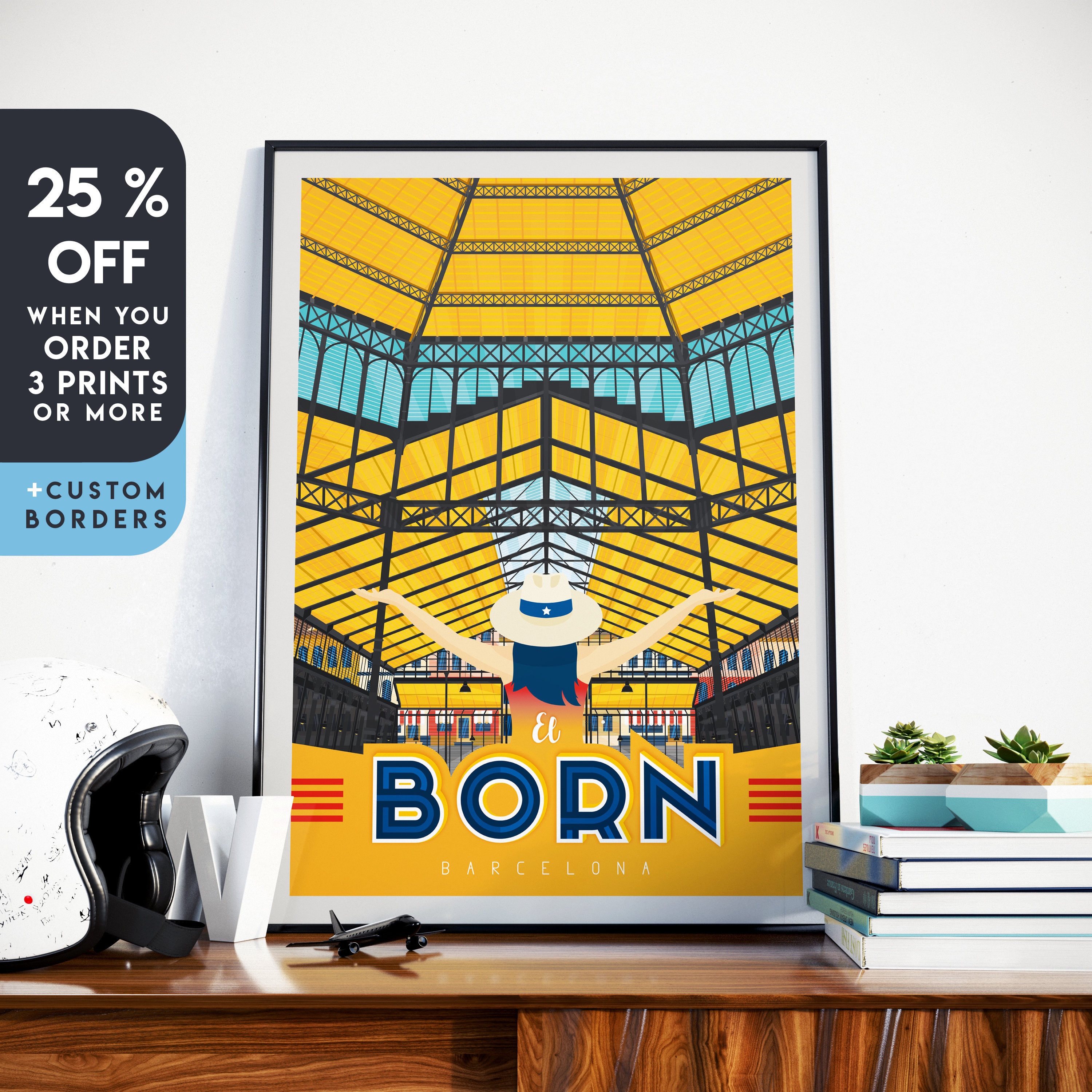 BARCELONA SPAIN TRAVEL ANTIQUE POSTER A1 SIZE PRINT FOR YOUR FRAME ART PAINTING