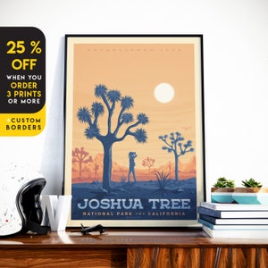 Joshua Tree Print, National Park Print, Wild Print, United States Print, Travel Gift, Travel Poster, USA Print, Housewarming, Birthday Gift
