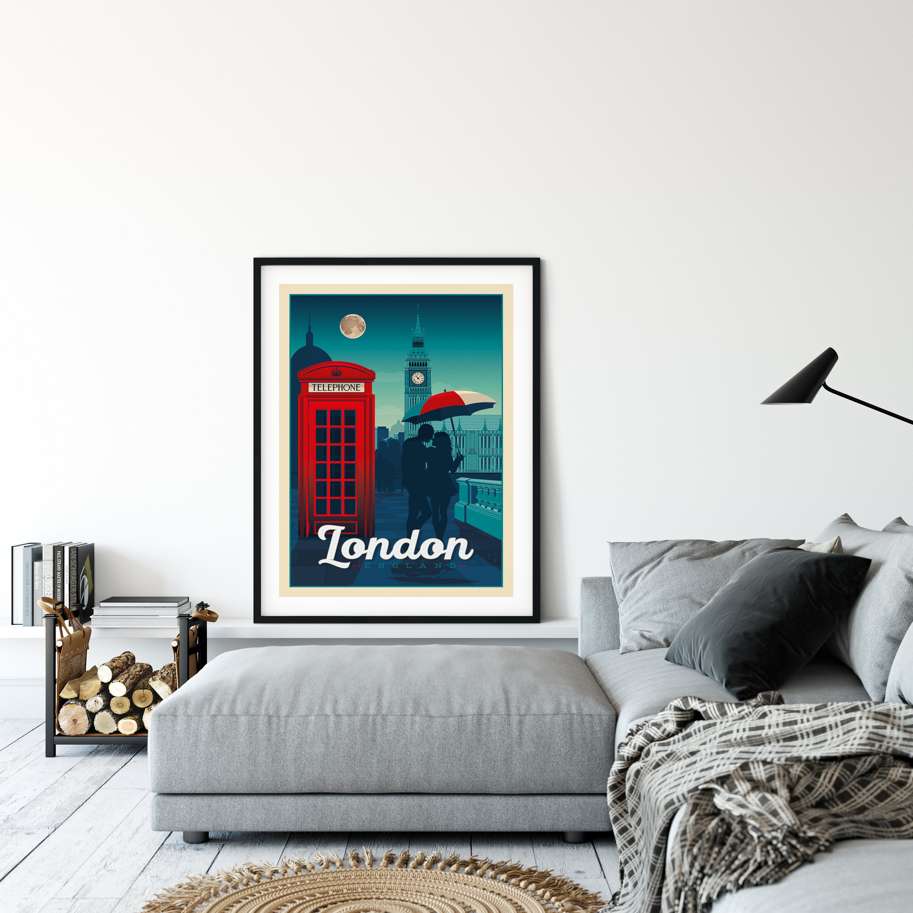 Discover Paysage D'Angleterre Cadeau Voyage Poster