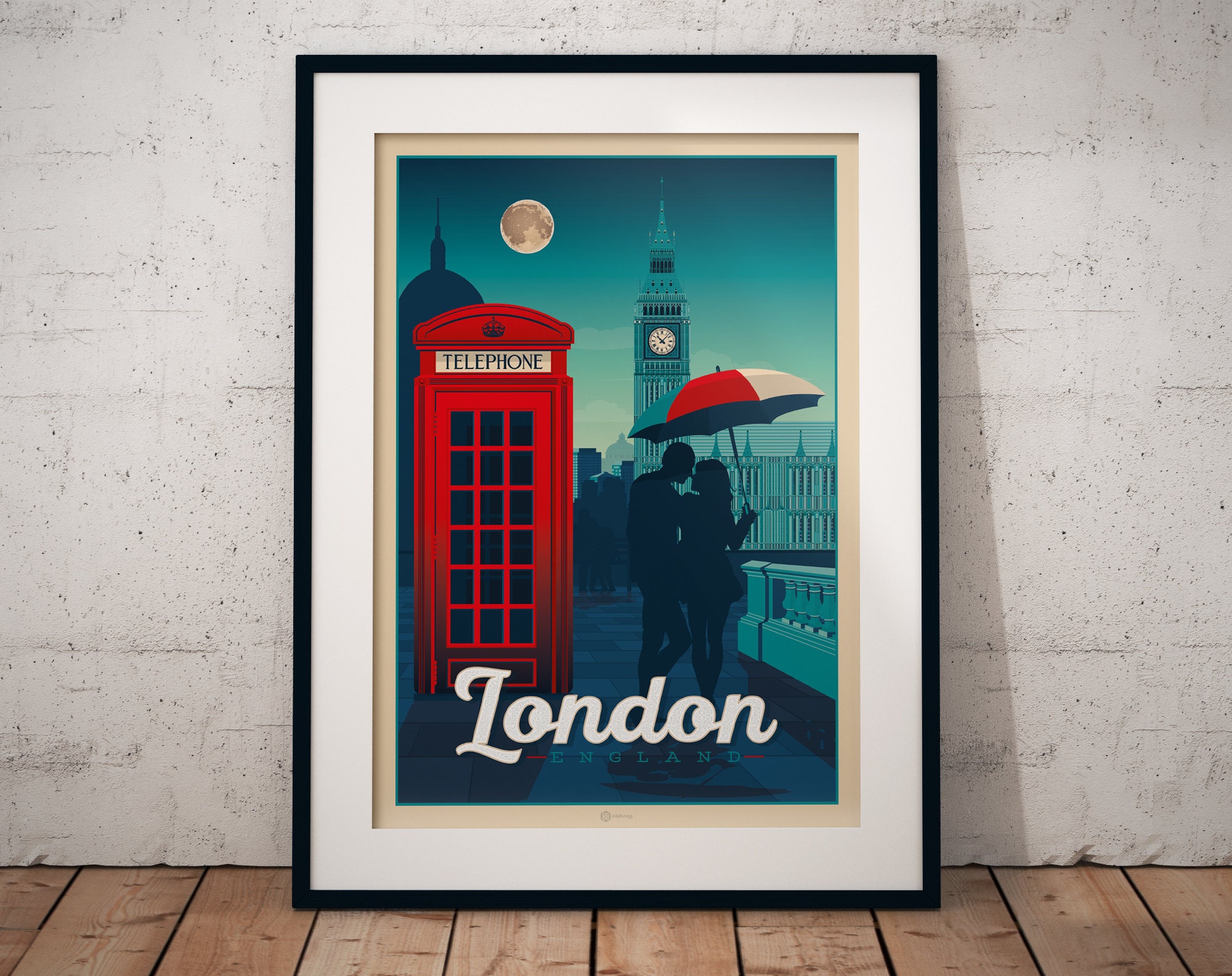 Discover Paysage D'Angleterre Cadeau Voyage Poster