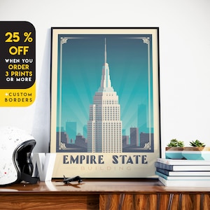 New York Art Print, NYC Poster, NYC Skyline, America Art Print, New York Poster, New York Gift, New York Decor, Travel Poster, Housewarming