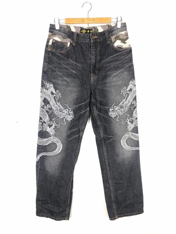 Rare Design Sukajan Styled Dragon 