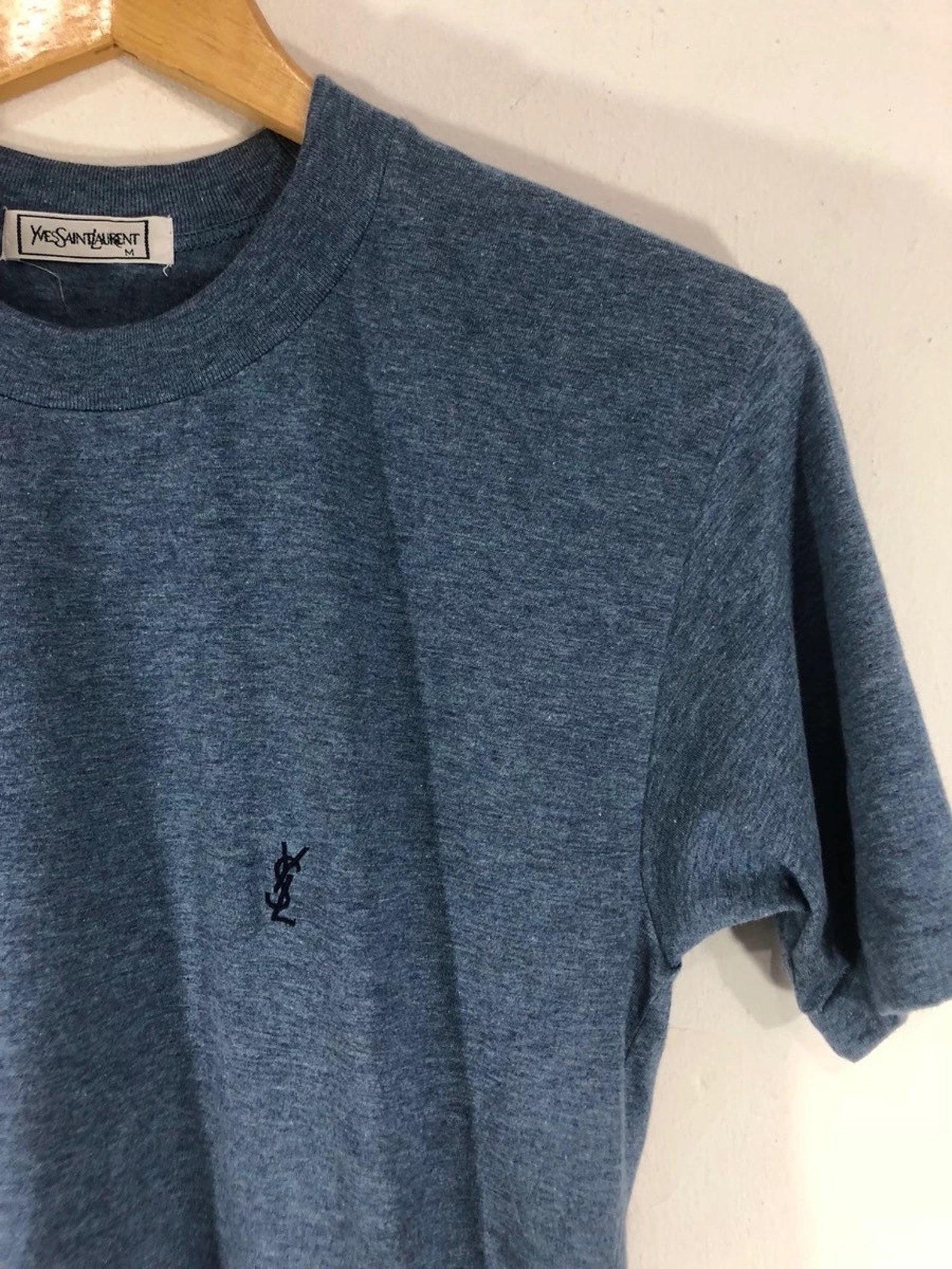 Vintage Yves Saint Laurent YSL Tshirt Etsy