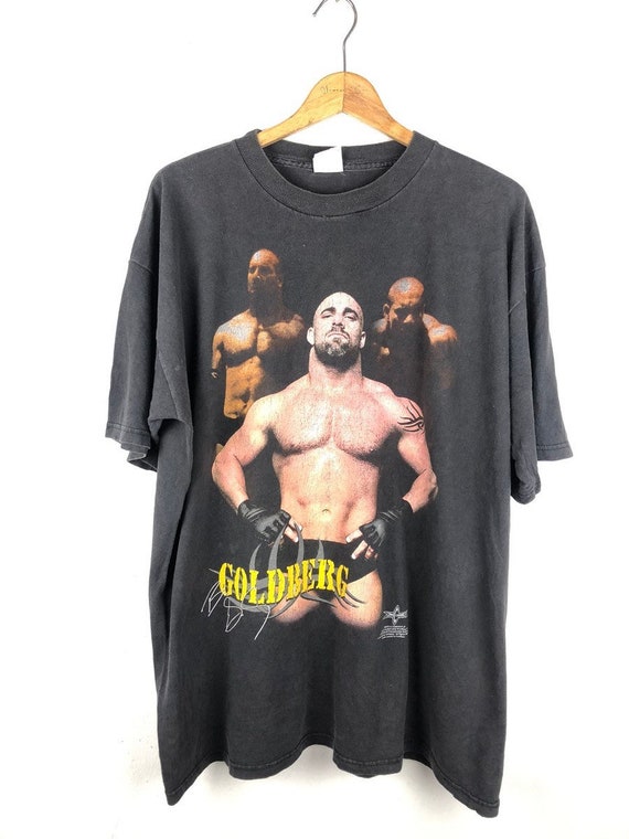 Vintage 90's Goldberg WCW WWF T-Shirt