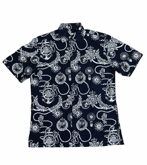 Japanese Brand Wako Sailor Motive Shirt