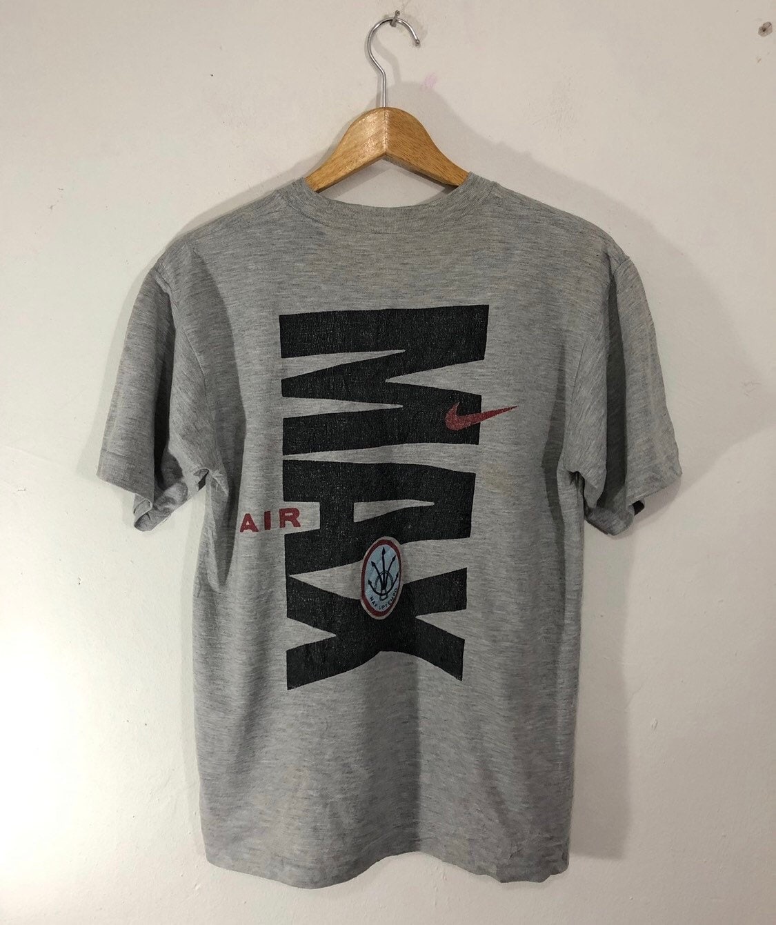 President half acht logo Vintage 90'a Nike Air Max T-Shirt - Etsy België