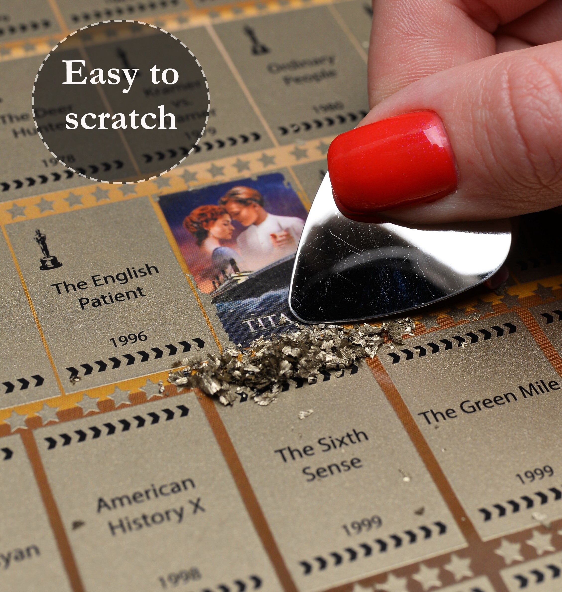 Movie scratch off poster Gift for boyfriend bucketlist scratch Etsy