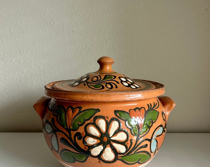 Mexican Clay Pot Mexican Pottery Serving Dish Etsy