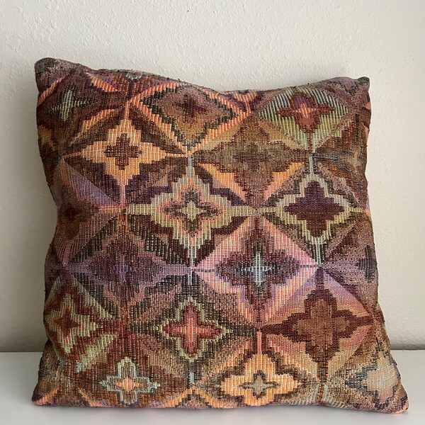 Earthy Southwest Throw Pillow