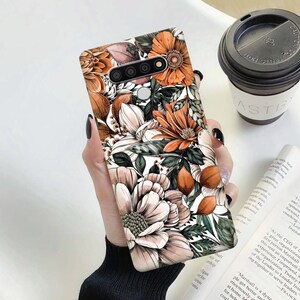 Lg flowers case Lg Stylo 4 case lg v50 case lg v60 case lg nexus case lg q stylus lg v30 plus case lg v20 case lg k10 case lg k92 case K62 image 1