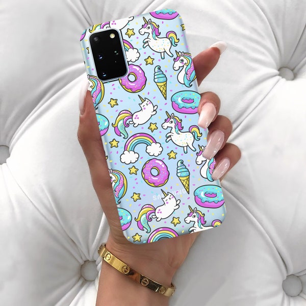 Caticorns case for Samsung, S21 case, S21 Plus, A12 case, A11, unicorn case, S20 Ultra, Note 8, Note 9, A32, A52 case, A51 5G, A71 case, S8