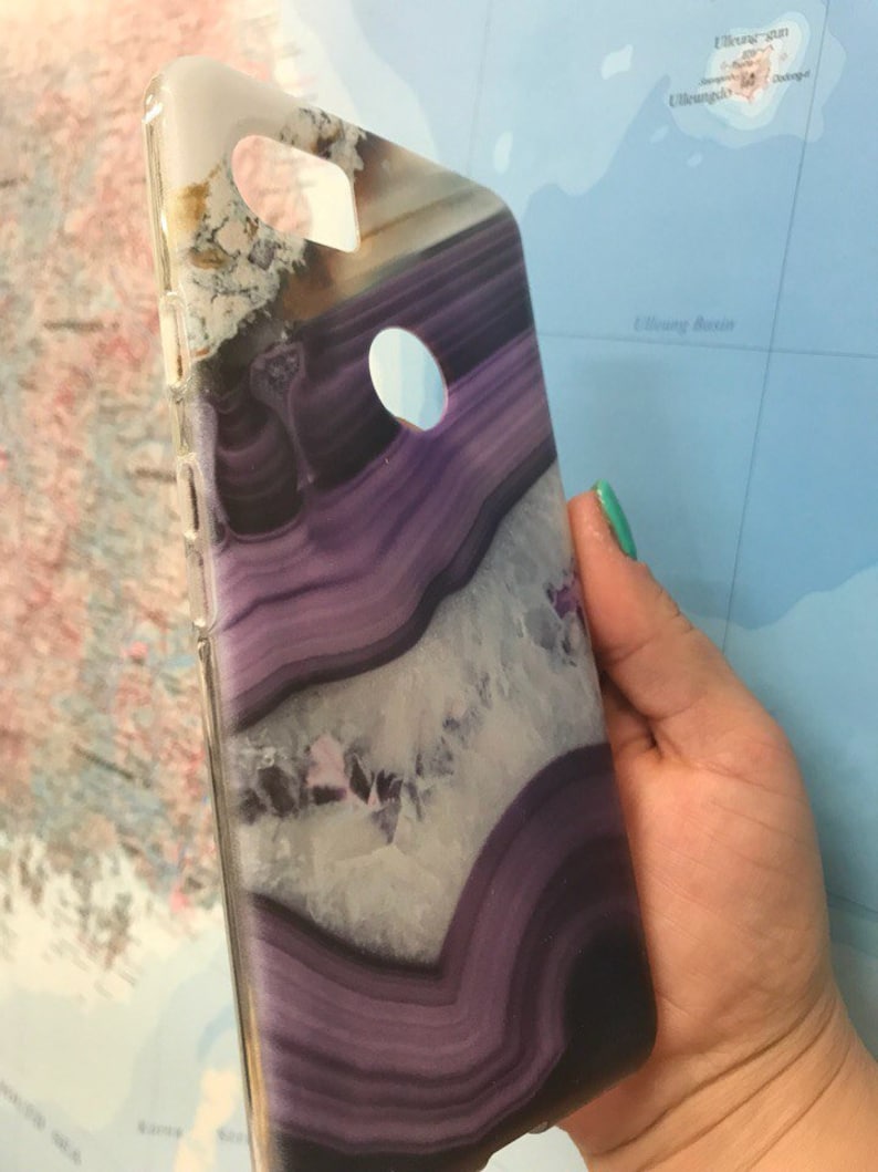 XZ1 case XZ2 Compact Z3 case XZ2 case X \u0421ompact Xperia XR XA1 Ultra purple marble Sony XA2 case violet marble XA2 ultra Z5 case