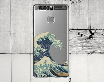 Huawei P10 case, P9 Plus case, P9 case, waves case, mate 20 lite, Y6 prime, P8 lite case, Mate 10 pro, Mate 8 case, Nova case, hokusai wave