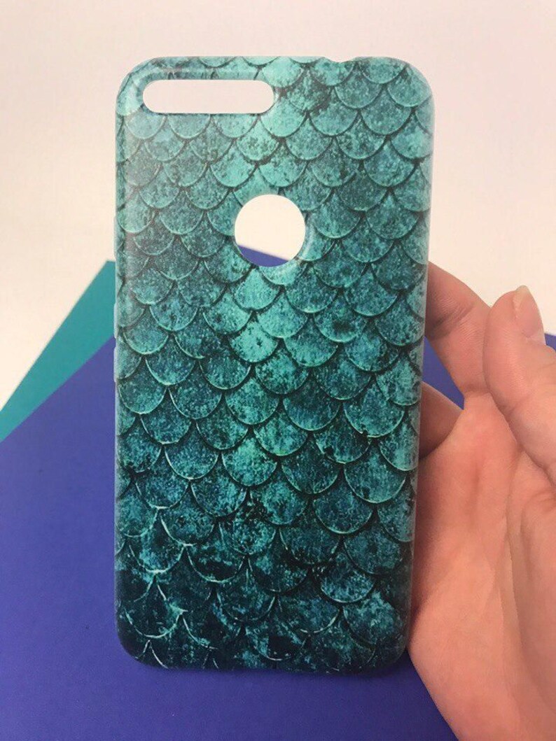 Green scales, Honor 9 case, Nova 3 case, scales, Huawei p10, p10 plus case, mate 9 case, Huawei P8 case, P9 case, Mate 20lite, Mate 10 case image 2